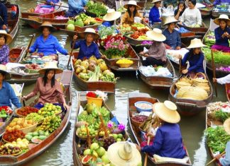 Chợ nổi Bốn Mùa Pattaya – Điểm đến du lịch hấp dẫn