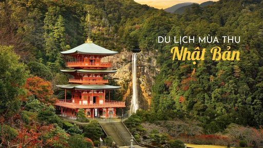 Thác Nachi tour du lịch Nhật Bản